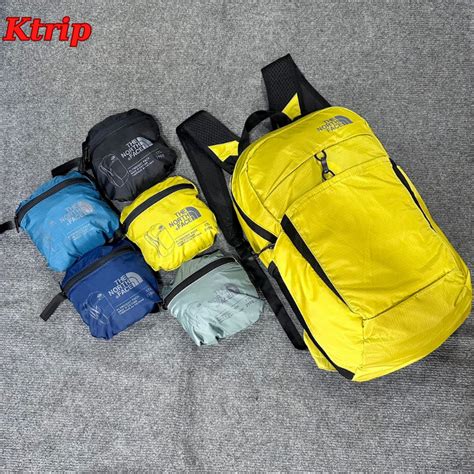 foldable backpack north face.